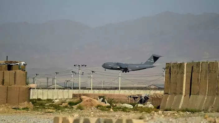 The departure from Bagram was planned with Afghans, according to the US.