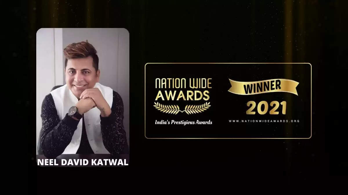 Neel David wins Inspiring Hairstylist of the Year-2021 Award from Business Mint