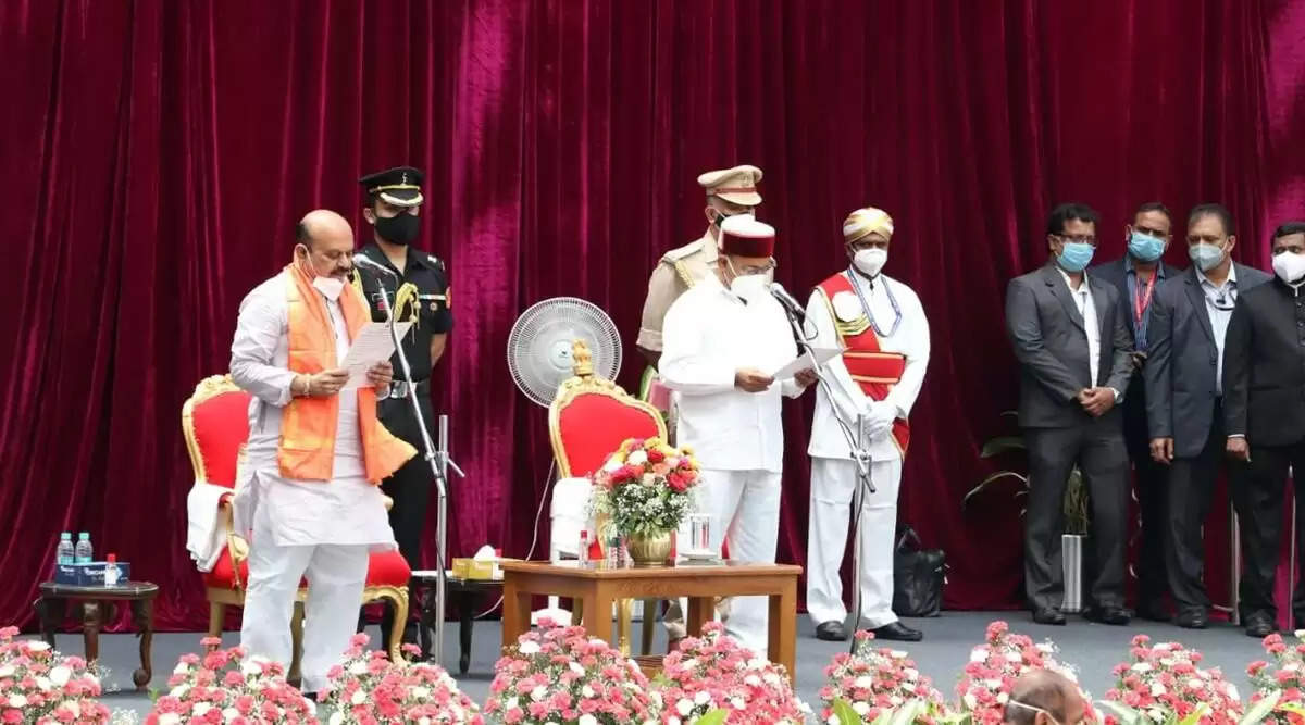 Karnataka’s new Chief Minister, Basavaraj Bommai, has been sworn in.