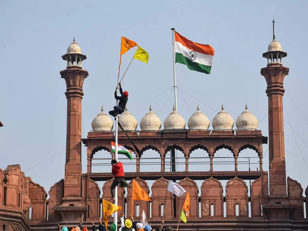Red Fort violence: Court grants bail to a man accused of assaulting cop