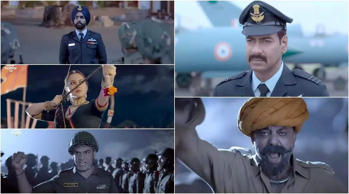 Bhuj The trailer for Ajay Devgn and Sanjay Dutt’s Pride of India delivers bombs and lines with ferocious frequency.