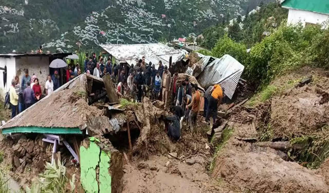 Himachal Pradesh rain updates in real time: Shimla's temple collapses, leaving 9 dead, with several people perhaps trapped.
