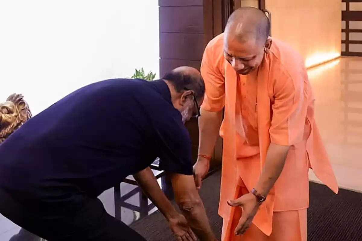 As Adityanath is a yogi, I fell at his feet: Rajinikanth