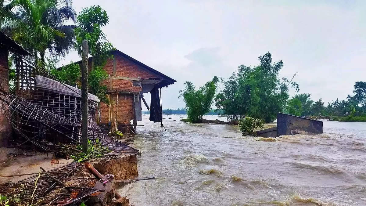 Updates on the Assam flood of 2023: Approximately 1.20 lakh people are impacted | A few DETAILS