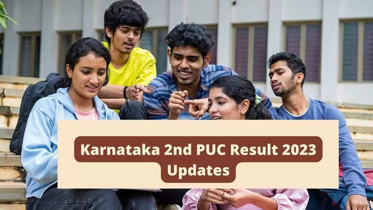 Live updates for the 2023 Karnataka 2nd PUC results: karresults.nic.in score card check instructions