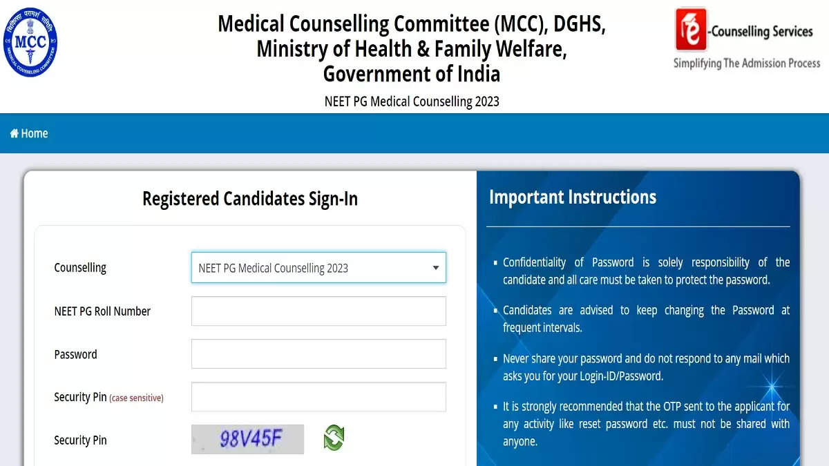 Round 2 of the NEET PG Counseling 2023 registration is now closed; go here for a direct link.