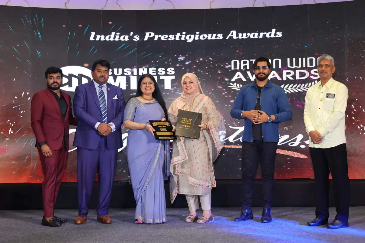 Neha Fathima, Proprietor AimGlobal Has been Recognized as Most Promising Women Entrepreneur of the Year  2023, Bengaluru in Digital Marketing Category by Business Mint