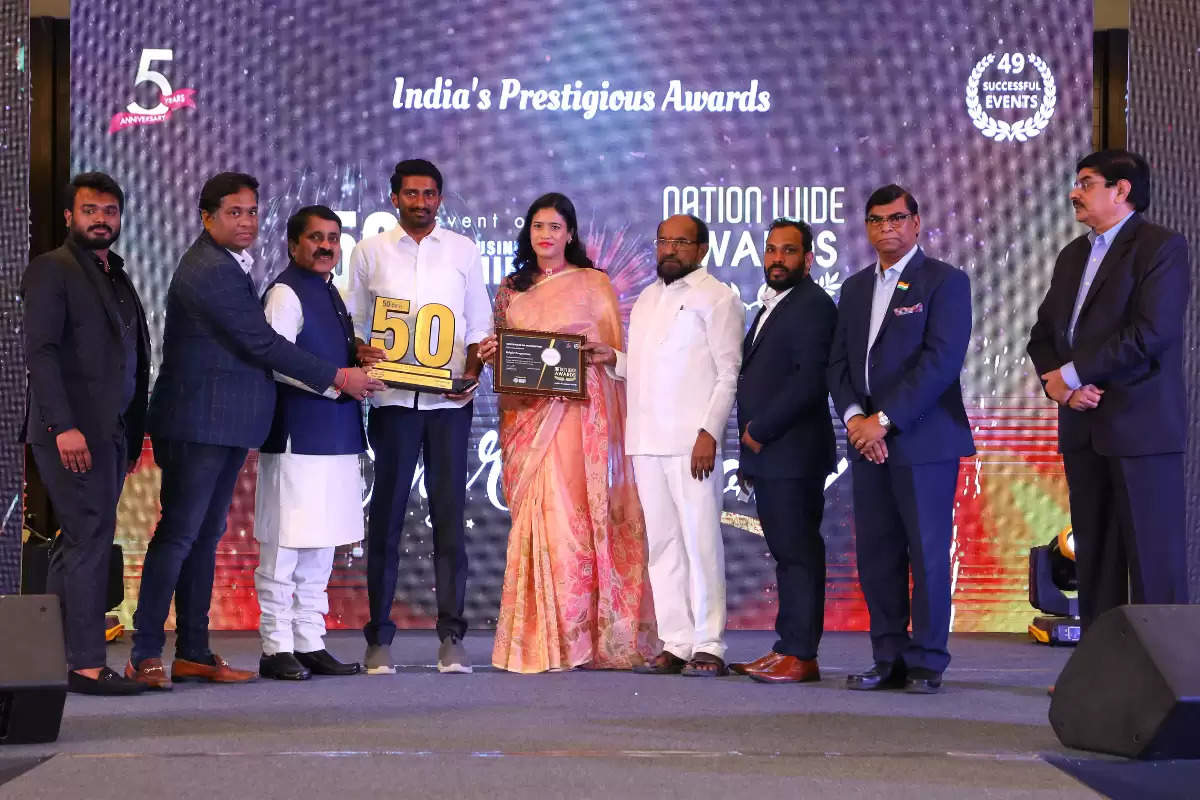 Bright Properties Has been Recognized As Trusted Real Estate Developers of the Year 2023, Hyderabad, in the Affordable Housing Category by Business Mint