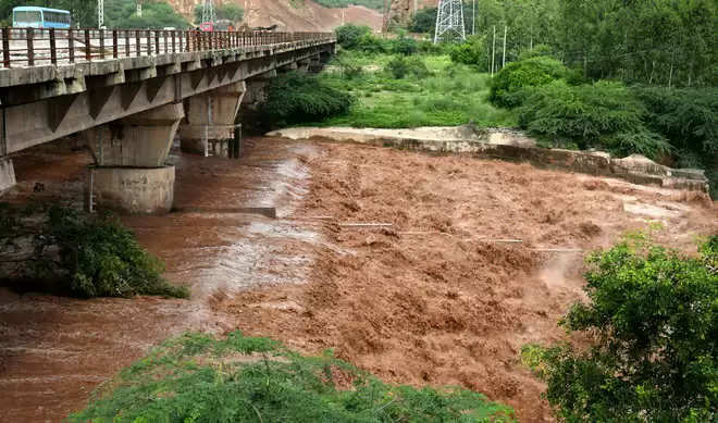 Flood danger looms over Dera Bassi, Patiala, Sangrur, and Ropar as a result of the torrential rain in Punjab's Ghaggar and Satluj rivers.