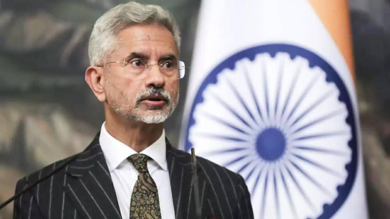 On the 'crackdown' appeal from the EU envoy, Jaishankar argues in favour of India exporting Russian oil as refined fuels.