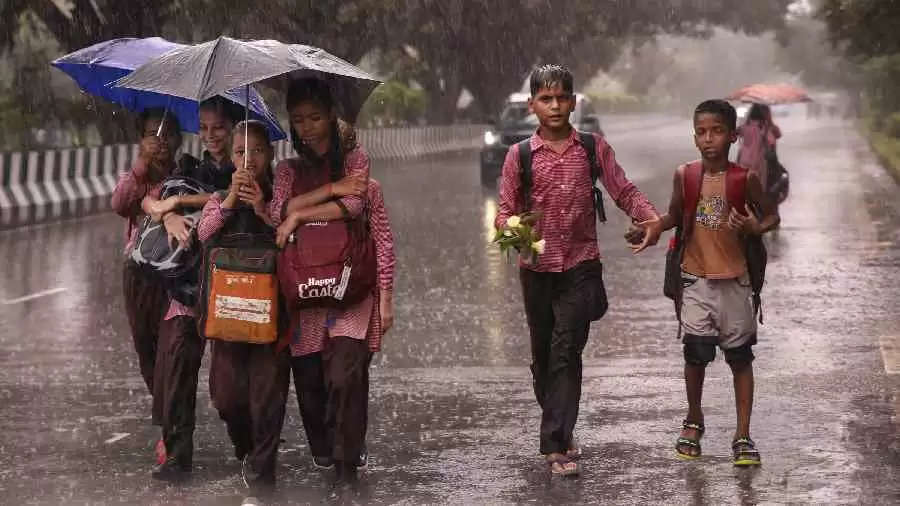 In Chennai, a holiday for schools has been declared amid heavy rain.
