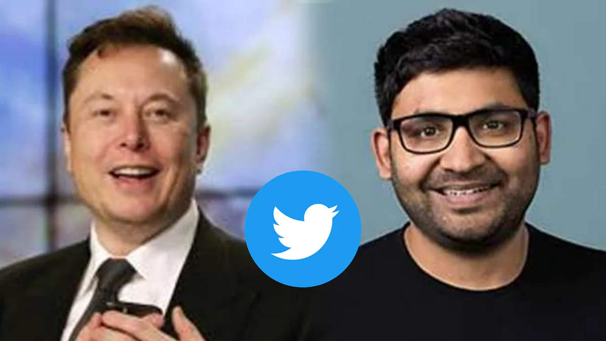 Twitter's new CEO, Elon Musk, dismisses Parag Agrawal as CEO.