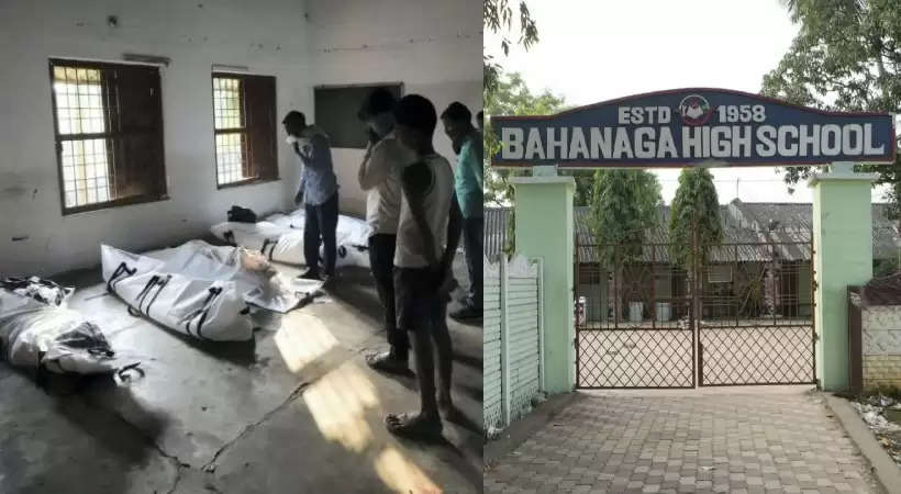 Odisha school where crash victims' remains were kept was demolished in a video.