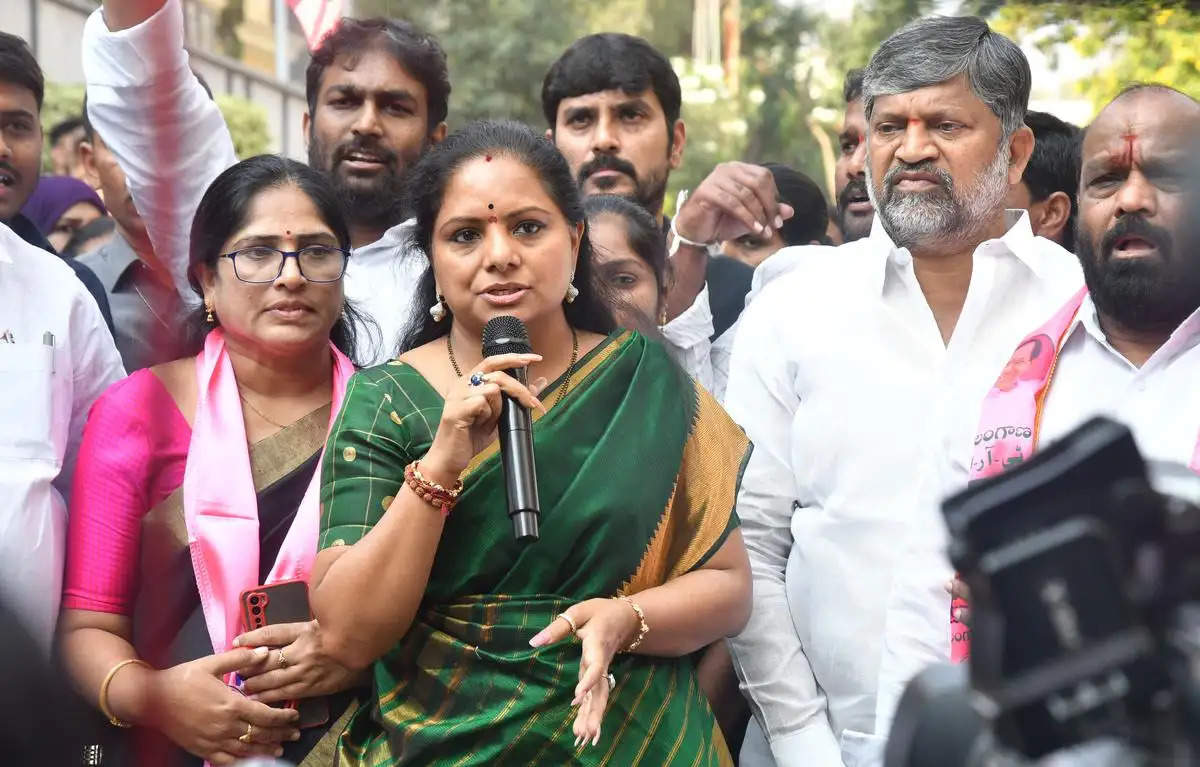 Able to answer any question: Kavitha on being implicated in the Delhi liquor fraud case.
